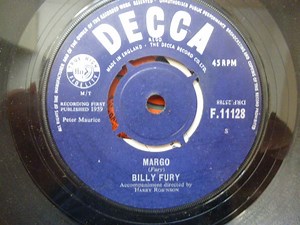 Billy Fury - Margo/Don't Knock Upon My Door