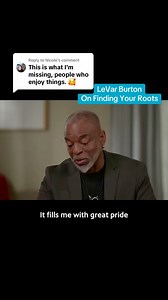 131K views · 10K reactions | Sharing another precious PBS moment from LeVar Burton with Henry Louis Gates, Jr. on #FindingYourRootsPBS . We love to see the passion for education! #viewerslikemepbs #ilovepbs #pbs #readingrainbow | Viewers Like Me | Facebook