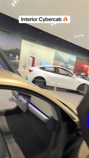 Exploring the Minimalistic Interior of Tesla Cybercab