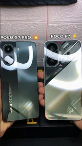 FLAGSHIP KILLERS - POCO F7 ⚡ vs POCO X7 PRO 🔥