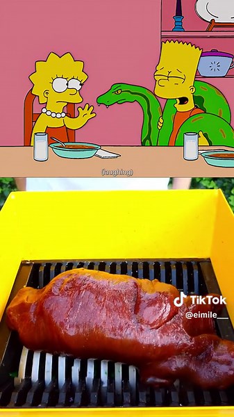 Meet Strangles: The Beloved Python from The Simpsons