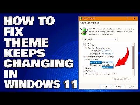 How To Fix Theme Keeps Changing in Windows 11/10 [Solution]