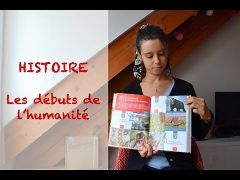 Histoire - Les débuts de l'humanité (6ème)