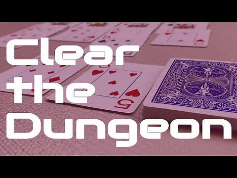 How To Play Clear The Dungeon: a FAST and EASY solitaire card game!