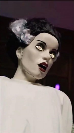 6 ft. Bride of Frankenstein Animatronic From Home Depot 2025