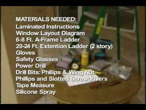 Gold Coast Hurricane Shutters Home Owners Panel Installation video