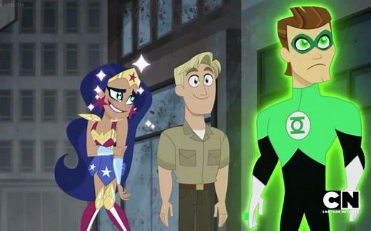【DC超级英雄美少女】Steve Trevor and Diana Prince Moments _ DC Super Hero Girls