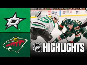 Stars vs. Wild | NHL Highlights | March 21, 2026