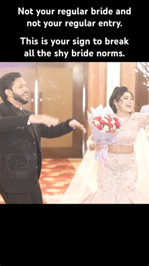 GASOLINA WEDDING ENTRY bride and groom #shorts #gasolina