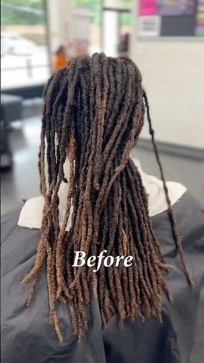 Loc Color Transformation Using Wella BlondorPlex 9 + Koleston Perfect