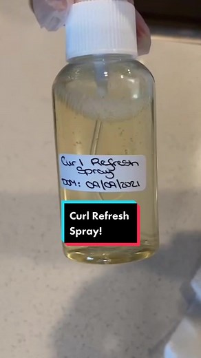 Curl Refresh Spray Tutorial for Natural Curly Hair