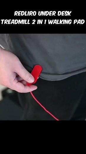 REDLIRO Under Desk Treadmill 2 in 1 Walking Pad - Foldable, Quiet & Compact!