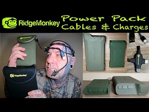 Ridgemonkey power pack & leads, test & review, carp fishing