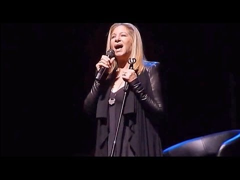 Barbra Streisand Send in the Clowns Live in NY 2013