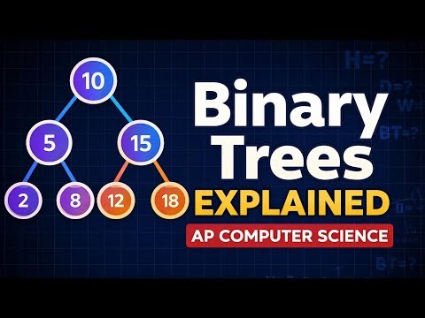 Binary Trees Deep Dive: Height, Depth, Width & Classification | AP CS Data Struxtures