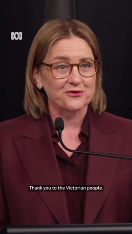 "It has been the honour of my life to serve you." Jacinta Allan has an...