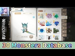 Monster Database Part 1 [Revelation Mobile]