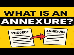What is an Annexure in a Project or Thesis? | Explained with Example
