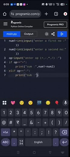 making calculator in python 💻🔥🔥💻