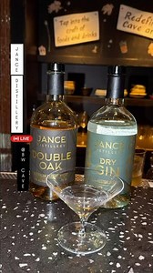Great experiment tasting with Jance Distillery - Jance Double Oak & Dry Gin @ BW Cave Shibuya