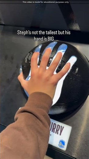 Big Hand of basketball player 😁💪