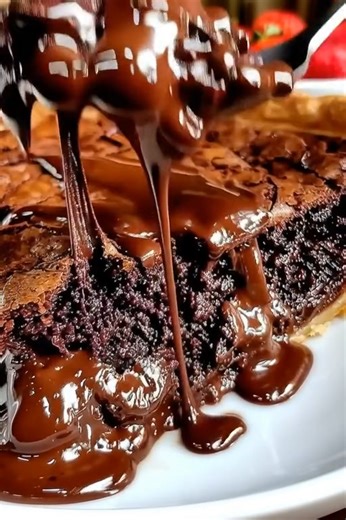 🍫 Hot Fudge Pie Prep Time: 10 min Bake Time: 30–35 min Total Time: ~45 min Servings: 8 Ingredients: 1 stick (½ cup) unsalted butter, melted 1 cup granulated sugar 2 large eggs ¼ cup unsweetened cocoa powder ¼ cup all-purpose flour Recipe in First Coʍmеոτ 💬👇 | Simply Homemade Delights