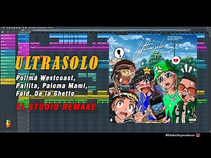ULTRA SOLO REMIX - Polimá Westcoast, Pailita, Paloma Mami, Feid, De la Ghetto| Instrumental | FLP