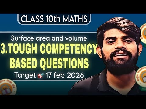 5 Marks Important Questions | Surface Area and Volume | Ch 12 Maths Class 10 | CBSE 2026