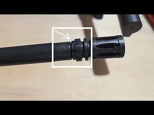 Crush Washer and Muzzle Device - Proper Installation