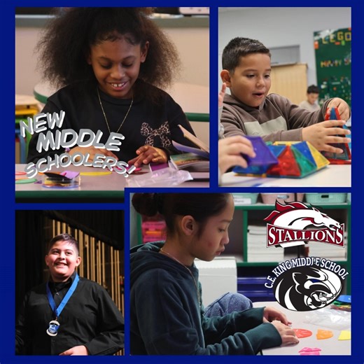 Are you ready for middle school in the 2026-2027 school year? Join us for an Informational Meeting at C.E. King Middle School to learn everything you need to know about the transition to 6th grade! ✨ 🗓 When: February 19 🕠 Time: 5:30 PM - 6:30 PM 📍 Where: C.E. King Middle School Don't miss this opportunity to meet the staff and get a head start on next year. See you there! 🏆 #SheldonISD | Sheldon ISD