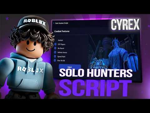 Solo Hunters Script *NO KEY* - Auto Farm, Kill Aura, Auto Skills, Auto Dungeons & More