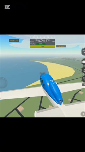 Short flight in ptfs roblox! #roblox #rblx #shortsviral #plane #4xspeed #flight