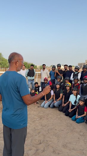 Learn Horse Riding with Marwar Racing Club Jodhpur Under guidence Khiv Singh ji Trainer #horse #horseriding #jodhpur #rider #trending #horsetraining #reel #racing #riding #fyp | Marwar Racing & Equestrian Sports Club
