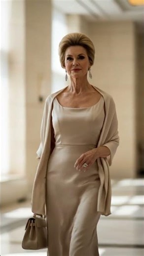 Timeless Straight Evening Dresses for Women Over 60