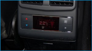 Mercedes-Benz E-Class (W212) Rear Climate Control