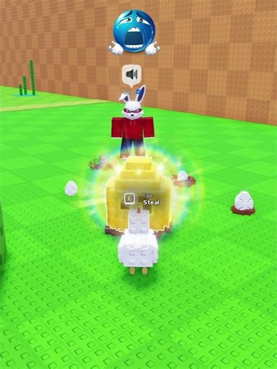 Chicken Troll Admin 😂 #stealanegg #roblox #usa