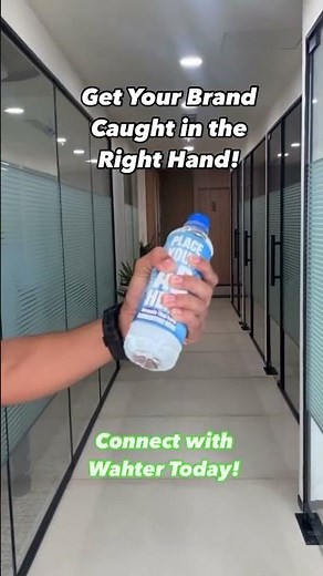 Amplify your brand’s reach with innovative water bottle advertising through Wahter💧