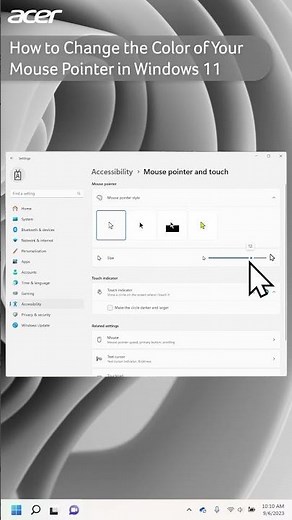 How to Change the Color of Your Mouse Pointer in #Windows11