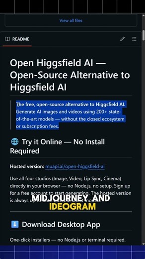 Open Higgsfield AI — Free, Self‑Hosted Cinema Studio with 200+ Models