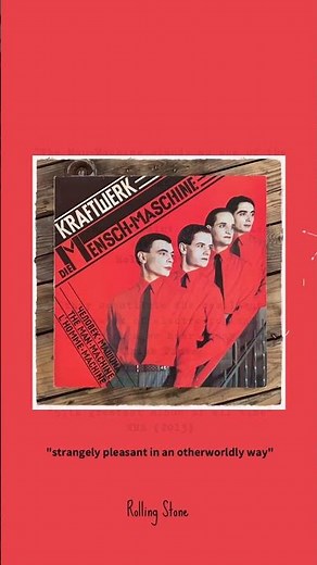 Kraftwerk - The Man Machine