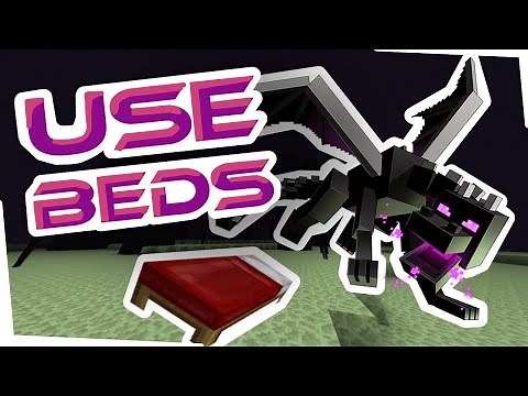 How to Kill the Enderdragon with Beds! (Advanced)