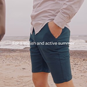 Long story short: The Perfect Shorts are back ☀️ The most important must-have of the season is back on the shelves. Experience incredible comfort, unrestricted movement, and a classic look in a pair of our timeless shorts, and get ready for a stylish and active summer. Which pair is your favorite? | SHAPING NEW TOMORROW
