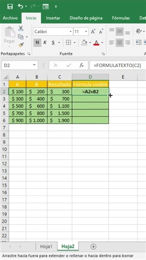 Automatically displays formulas in Excel 🤯 (hidden trick) #excel #shorts #exceltips #viral