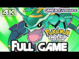 POKÉMON EMERALD Gameplay Walkthrough FULL GAME (Game Boy Advance)