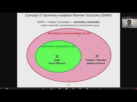 Symmetry-adapted Wannier functions (hands-on Wannier90)