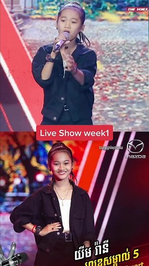 #thevoicekidscambodia #thevoicekidscambodiaseason3 #liveshow #fyp #khmer
