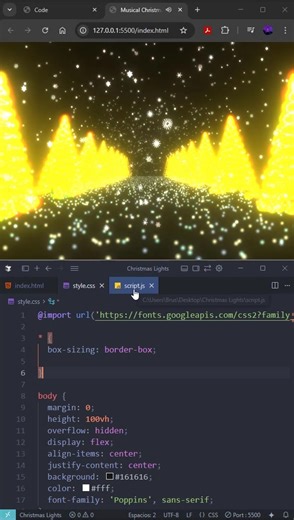 16 shares | Christmas Lights #programación #navidad #animation #javascript #code #html #tree #efects #musica | Becod - Recursos Web Para Desarrolladores | Facebook