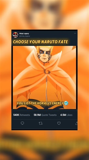 Choose your Naruto Fate edit👇 #anime #naruto #shorts