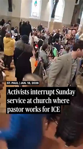 Demonstrators disrupted a service at Cities Church after learning one of the pastors also works as the acting director of ICE’s field office in St. Paul. The U.S. Department of Justice has launched an investigation of possible criminal violations. Protest organizers said the demonstration was justified. Video: Black Lives Matter Minnesota via Storyful | Star Tribune