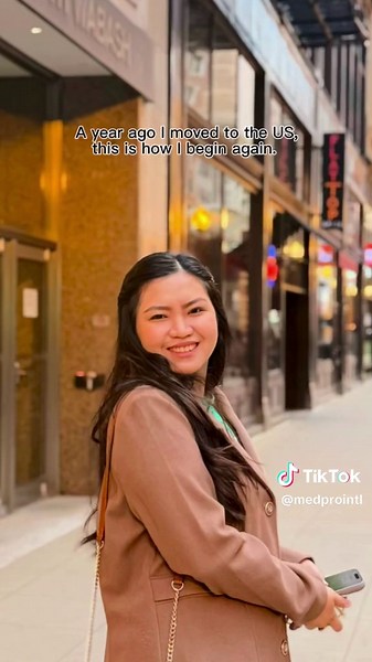Takes courage to begin again💚 For Mary Cris, moving to the United States meant embracing new opportunities, new challenges, and a brand-new chapter✨ #MedProInternational #MedProExplorers #DreamsAcrossBorders #LifeAbroad #NewBeginnings